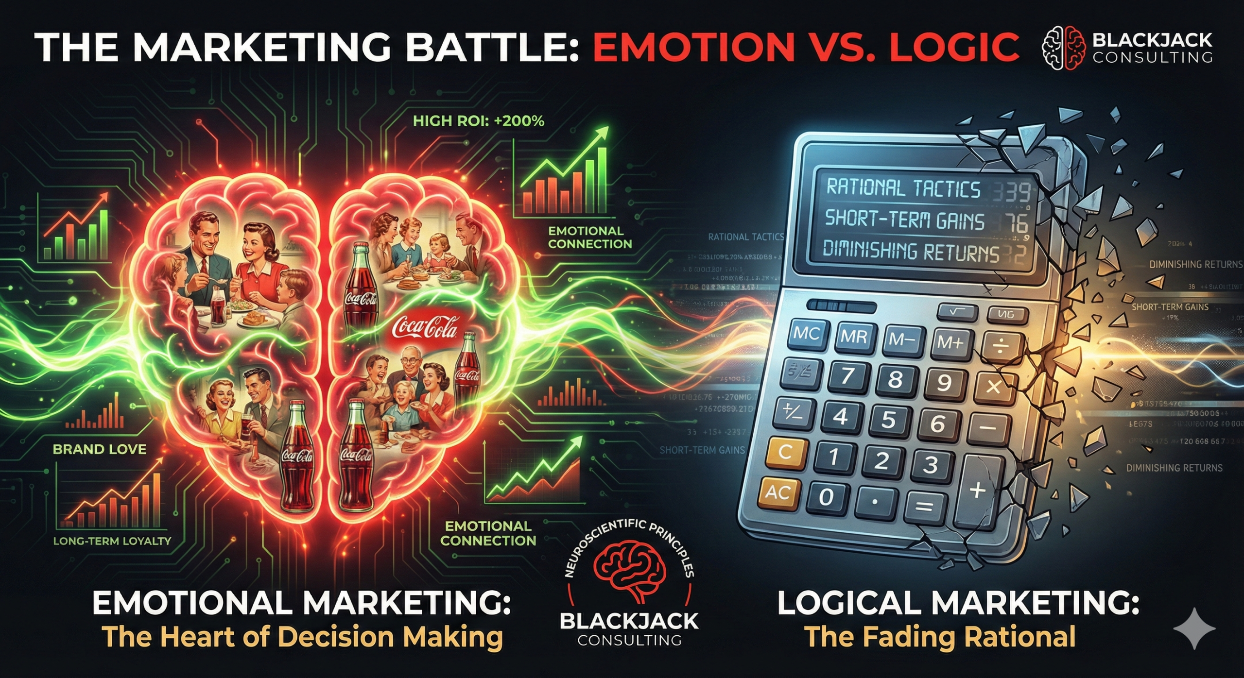 Las emociones generan el doble de ROI que la lógica en marketing